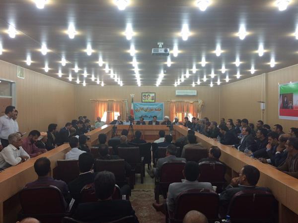 حضور مدیر کل ICT استان ایلام در جلسه شورای اداری شهرستان ملکشاهی