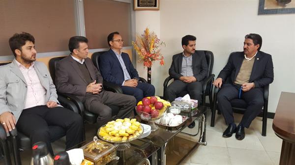 دیدار مدیرکل ICT استان ایلام با مدیرکل جدید شرکت پست
