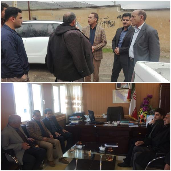 بازدید مدیرکل ict استان ایلام  از وضعیت ارتباطی روستاهای شهرستان ملگشاهی