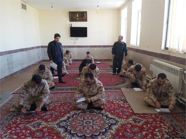 برگزاری مرحله دوم آزمون مهارت آموزی سربازان وظیفه در استان ایلام