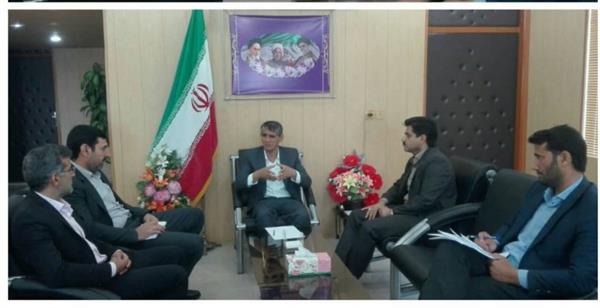 بررسی زیرساختهای کنگره اربعین درمحل فرمانداری ایلام