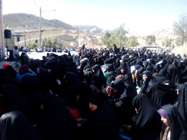 برگزاری مراسم دعای عرفه در یادمان عملیاتی قرار گاه حضرت امیر المؤمنین بانروشان