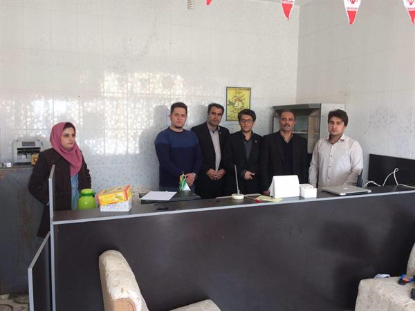 افتتاح دفتر پست بانک روستایی و واگذاری اینترنت پرسرعت به روستای وحدت با همکاری  اداره کل ICT استان ایلام