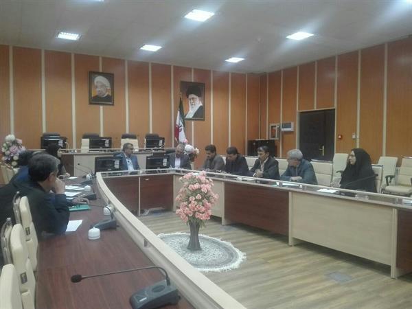 جلسه شورای اداری مدیران ict استان ایلام در محل فرمانداری شهرستان ایوان