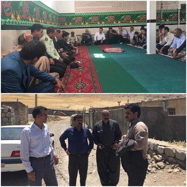بررسی مشکلات و درخواستهای روستاهای محروم شهرستان ملگشاهی استان ایلام