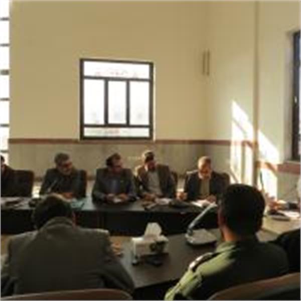حضور مدیر کل ارتباطات و فناوری اطلاعات استان در جلسه شورای اداری شهرستان سیروان